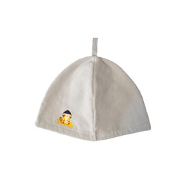 SAUNA REPUBLIC Sauna Republic Imabari Towel Certified Sauna Hat, Made in Japan, Large, Deep, Antibacterial, Odor Resistant, Antiviral, Pilling Resistant, Quick Dry, Free size