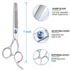 JASON 7" 50 Teeth Thinning Dog Grooming Blending Scissor, Ergonomic