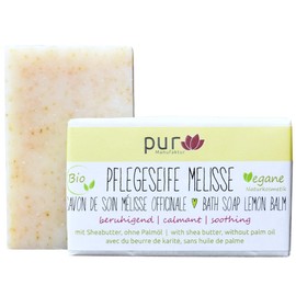 pur Manufaktur Pack of 5 Organic Handmade Natural Soap Pack of 5 with 100 g Each (Melissa)
