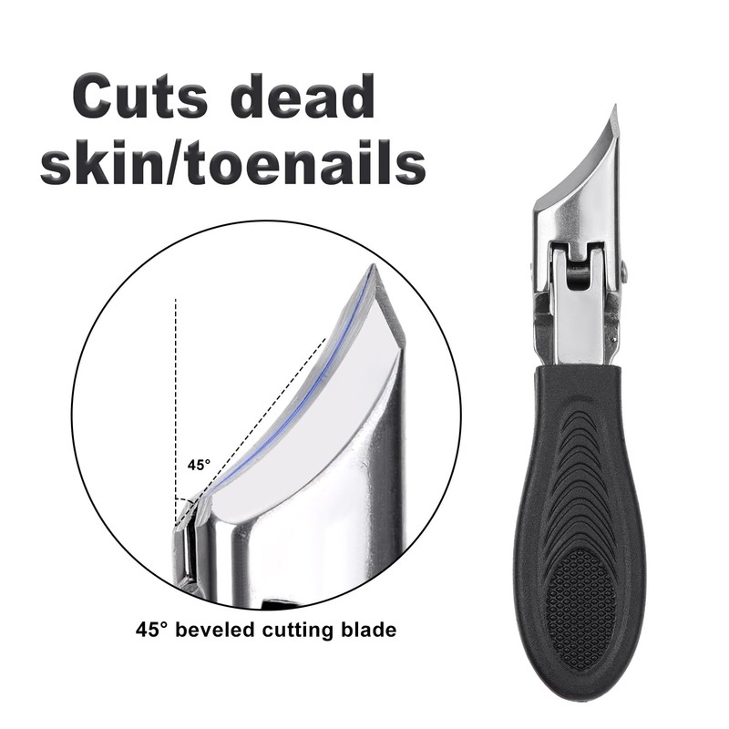 Eagle Beak Beveled Nails Clippers, Stainless Steel Angled Nail Clipper