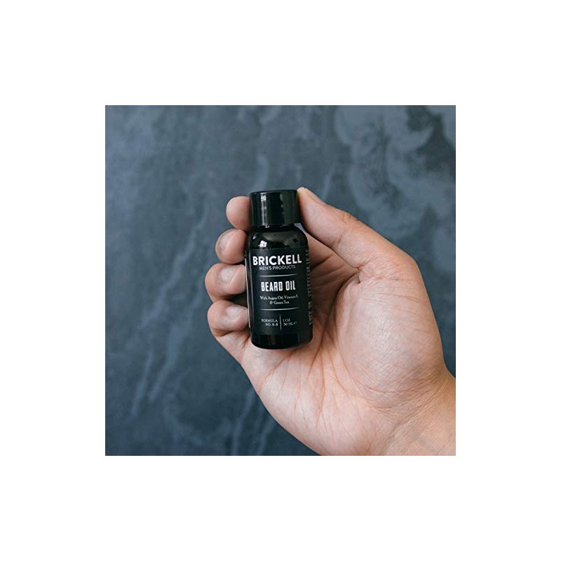 Brickell Mens Beard Oil for Men " 1 oz "