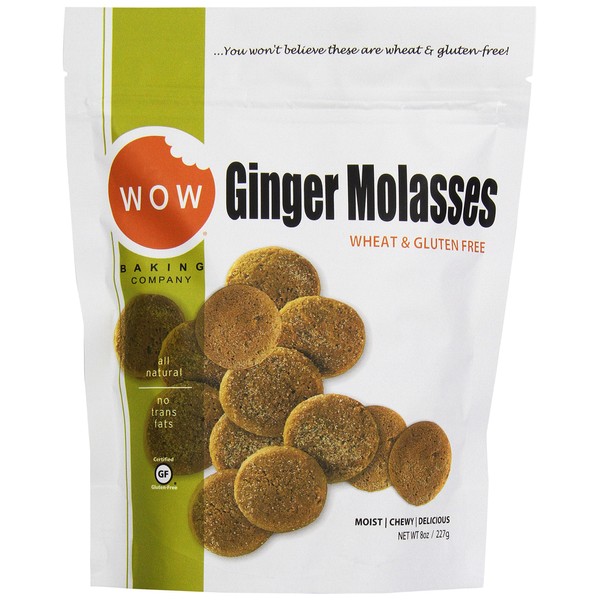 Wow Baking Gluten Free Ginger Molasses, 8 oz