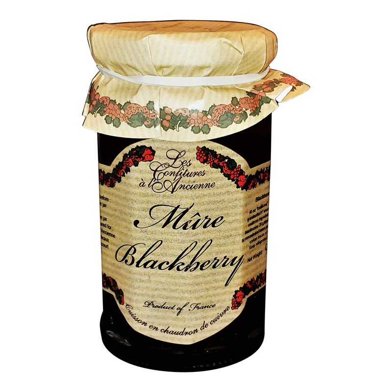 Set of 2 Jars, Les Confitures à la Ancienne, Mûre,