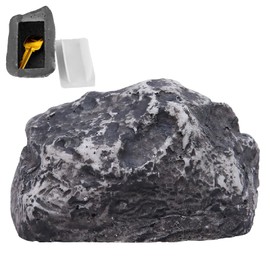 Stone Key Hiding Place Key Stone with Secret Compartment, Fake Stone Feels and Looks Like a Real Stone, Key Safe Outside, Key Hiding Place for Outdoor Use