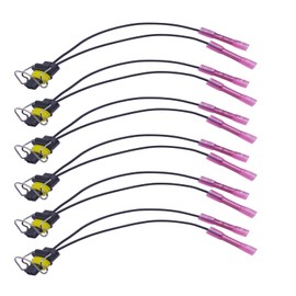 366-9748 Wiring Kit,Fuel Injector Wiring Harness Kit 3669748 Compatilbe with Caterpillar C7 C9 Engine,Replaces International 2501107C1 6 PCS