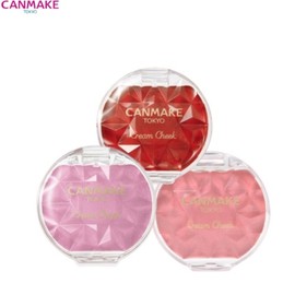 CANMAKE Cream Cheek 2.4g~4.0g, Shade:P01 Peach Dazzle