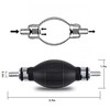 Black Primer Bulb Rubber Fuel Pump Transfer Vacuum Fuel Hand
