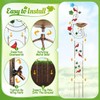 Metal Bird Bath with Trellis for Outside, 57” Height Birdbaths