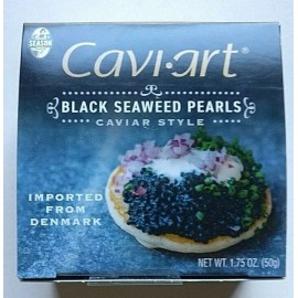 Season Black Seaweed Pearls Caviart imported from Denmark - Vegan