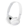 Auriculares On-ear Con Cable Serie Zx De Sony, Blancos Md...