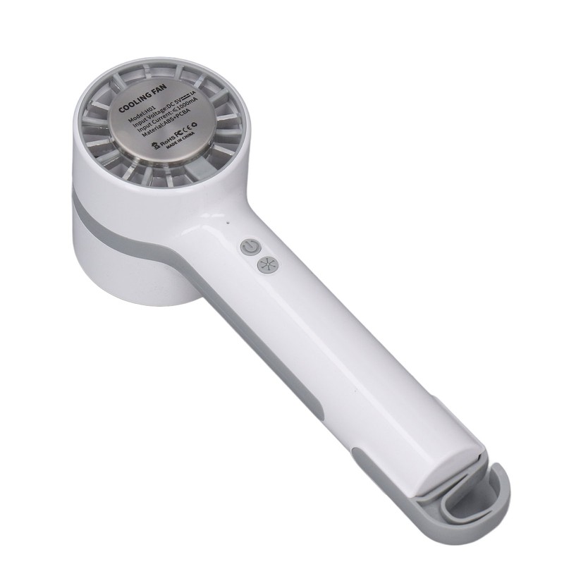 Handheld Cooling Fan USB Rechargeable Semiconductor Refrigeration Hand Fan with