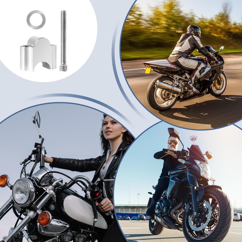 Handlebar Risers | 7/8 Inch Handlebar Risers | Mount Lifting