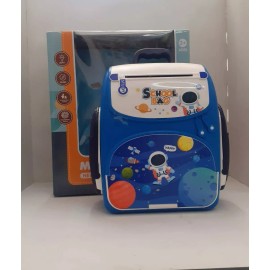 K&H Mochila Alcancía Regalo Niños Huella School Bag Juguetes