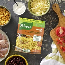 Knorr Rice Sides For a Delicious Easy Meal Chicken Long Grain Rice 11.4 oz, 1 pk