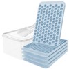 WIBIMEN Mini Ice Cube Trays, Upgraded Small Ice Cube Trays,