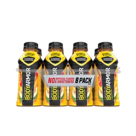 BODYARMOR Sports Drink Sports Beverage, Tropical Punch, Natural Flavors With Vitamins, Potassium-Packed Electrolytes, No Preservatives, Perfect For Athletes, 12 ounce (Pack of 8)