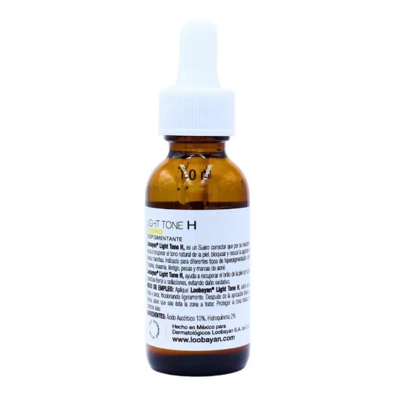 Loobayan Light Tone Suero Despigmentante Manchas Melasma Día Noche Tipo