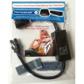 The InstaOutlet® for Media Players Chromecast, Roku, Apple TV