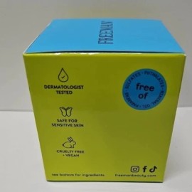 Freeman new 2 FREEMAN MAKEUP REMOVER Cleansing Balm w Coconut Oil & Vitamin E 1.4 Oz c/u