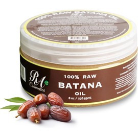 RA COSMETICS Aceite Natural Para El Cabello Batana Sin Refinar Para El Crecimiento, La Reparación Y La Fuerza 8 Oz Hidratante Nutritivo Para Cabello Dañado De Honduras
