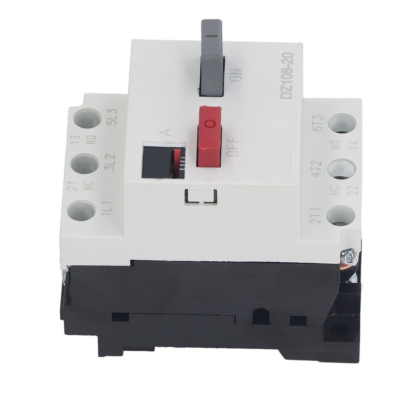 Moulded Case Circuit Breaker Rail Mount Automotive Motor Protector AC380V