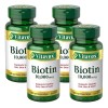 4pc Biotina 10,000 Mcg - Salud Cabello, Piel, Uñas Y