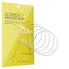 Blueshaweu Universal Round Watch Screen Protector, [Pack of 6] HD