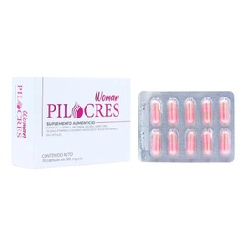 Pilocres Woman Suplemento Alimenticio 30 Capsulas Sin Sabor