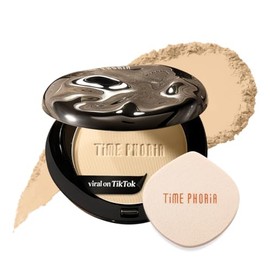 TIMEPHORIA Base de Maquillaje en Polvo Timeless Optima, Alta Cobertura y Acabado Matte Blur, 16H Control de Brillo, Polvo Compacto para Piel Grasa y