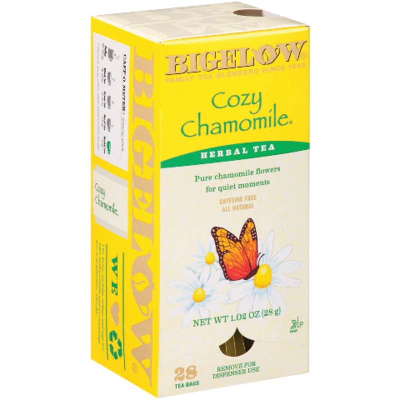 Bigelow® Cozy Chamomile Tea Bags, Box Of 28