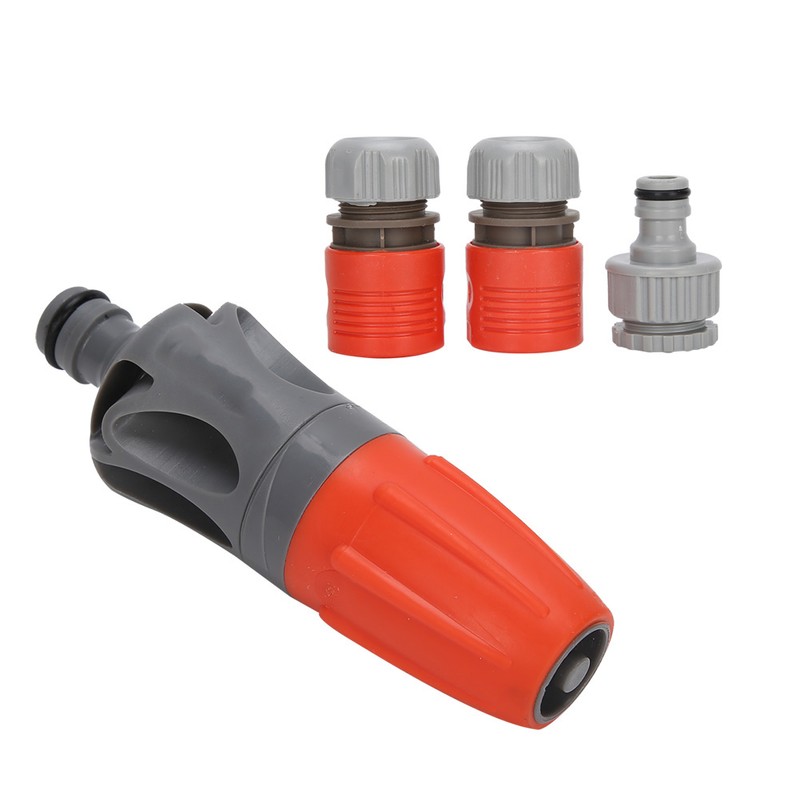 Garden Water Hose Nozzle Sprayer Connector Kit Household Car Washing