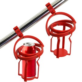 Piashow Gyroskopischer Getr?nkehalterGetr?nkehalter Traktor, Set of 2 Gyroscopic Cup Holders, 360 Rotating Cup Holder - Self-Balancing Drink Holder for Bike, Car, Motorcycle & Wheelchair (Rot)