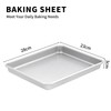 2-PACK Toaster Oven Pans for Baking,Shinsin 9X11 Non-stick Baking Trays,