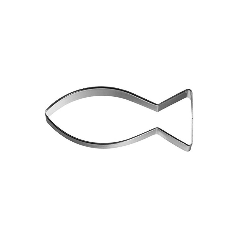 Birkmann Christian Fish Cookie Cutter Stainless Steel 10 cm