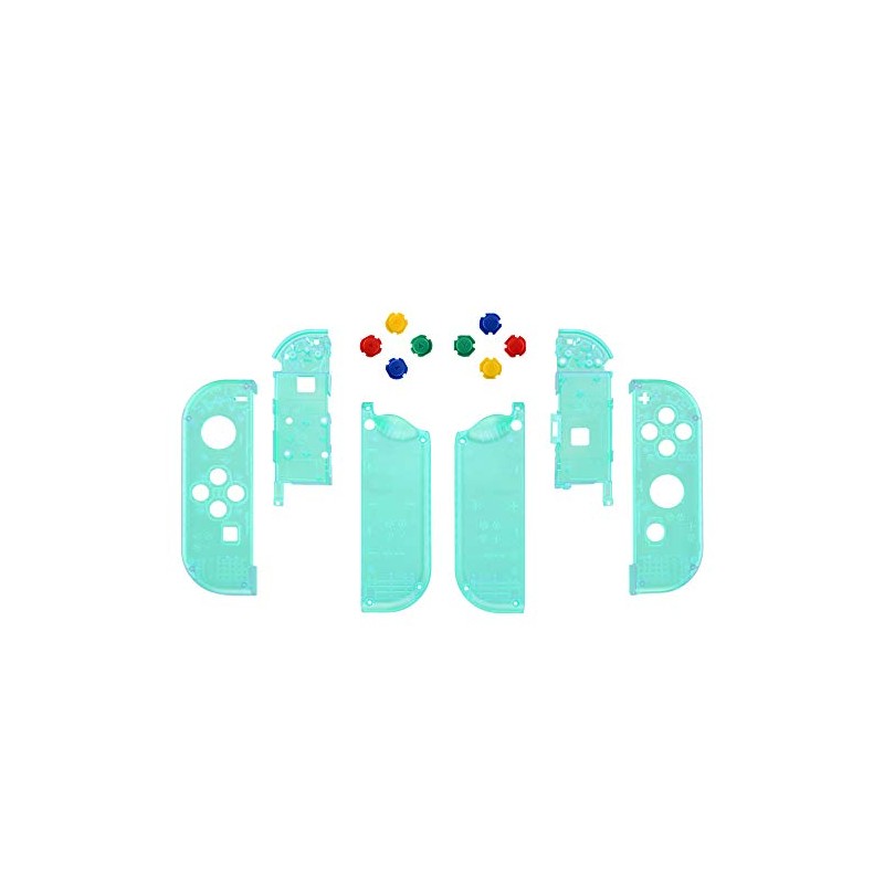 eXtremeRate Clear Replacement Shell for Joycon (Joycon Body Not Included)