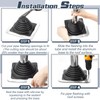 Yaocom Metal roof Vent Boot Chimney Flashing roof Jack Pipe