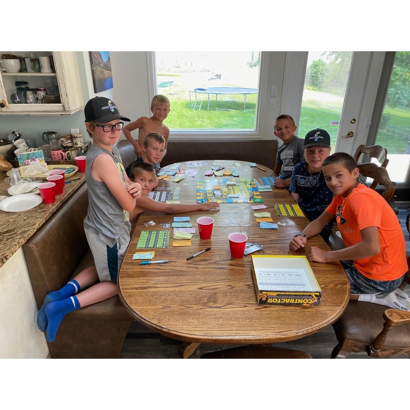Contractor Board Game, Construction Theme