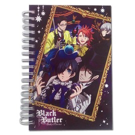 Great Eastern Entertainment Black Butler BOC Group & Frame Hardcover Notebook
