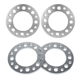 8x6.5 8x165.1 12mm(1/2 inch ) Thickness Wheel Spacers Fit for Ford F250/E350 Super Duty Ram 2500/3500 Express 3500 Silverado Suburban 2500 3500HD Sierra 2500 3500HD, 8 Bolt Pattern 8x170 8x180 4Pcs