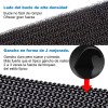 Cierre Adherente Autoadhesiva Gancho Y Felpa 10m Negro Nylon Reutilizable