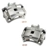 TRQ Front Brake Caliper Set Compatible with 2000-2006 Nissan Sentra