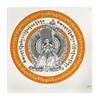 Feng Shui 5pcs White Umbrella Goddess Window Sticker Amulet Car
