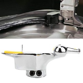 KIMISS Stainless Steel Car Tyre Changer Head Mount Demount Duck Head Accessories with Protective Pads (30 mm)