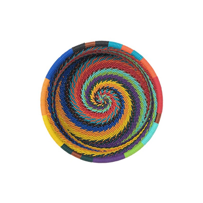 Bridge for Africa Fair Trade Zulu Telephone Wire 3.5-inch Catch-All