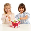 Kindi Kids Rabbit Petkin Shopping Cart and 2 Shopkins, Multi-Colour