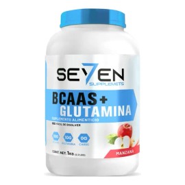 Aminoácidos Bcaas + Glutamina Seven 1kg Varios Sabores