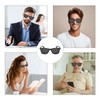 Pack of 4 Grid Glasses Hole Glasses for Eye Training