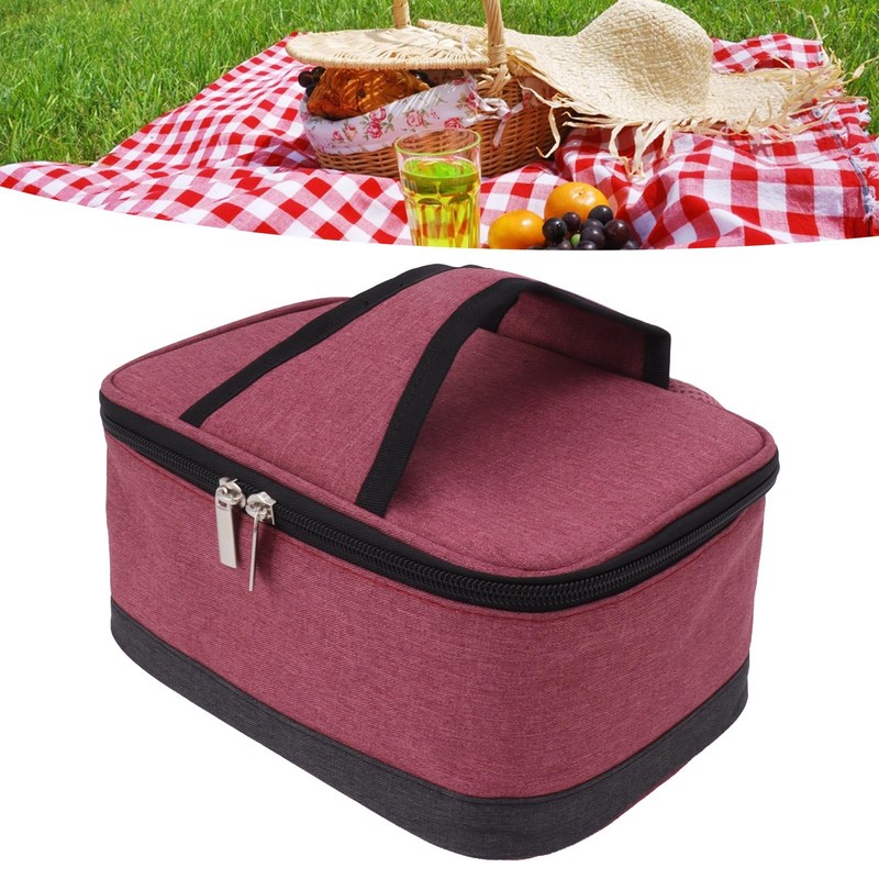 USB Heating Insulation Bag Portable Electric Heating Food Container Constant