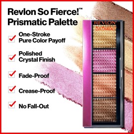 Revlon Eyeshadow Palette, So Fierce Prismatic Eye Makeup, 962 Fully Loaded