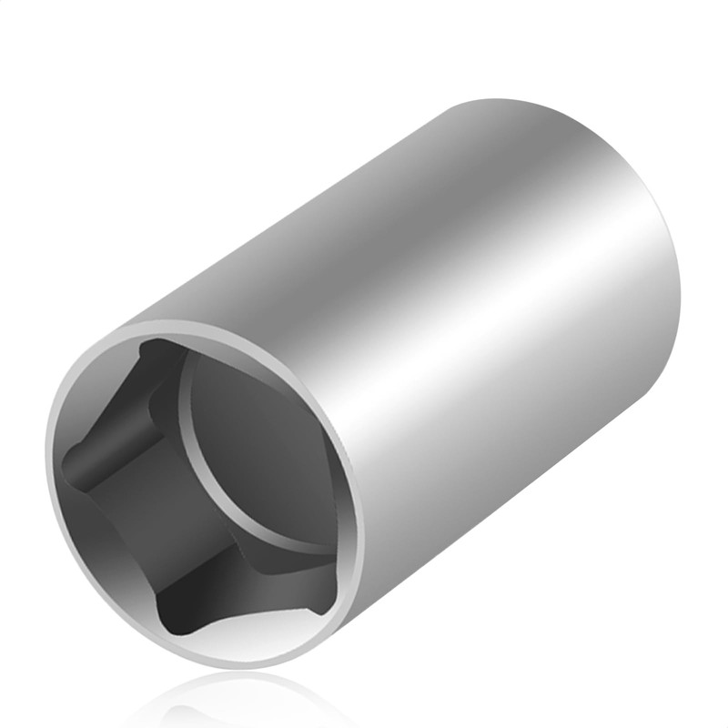 EVRBUL Stainless Steel 13/16" Penta Socket with 3/8" Drive Impact